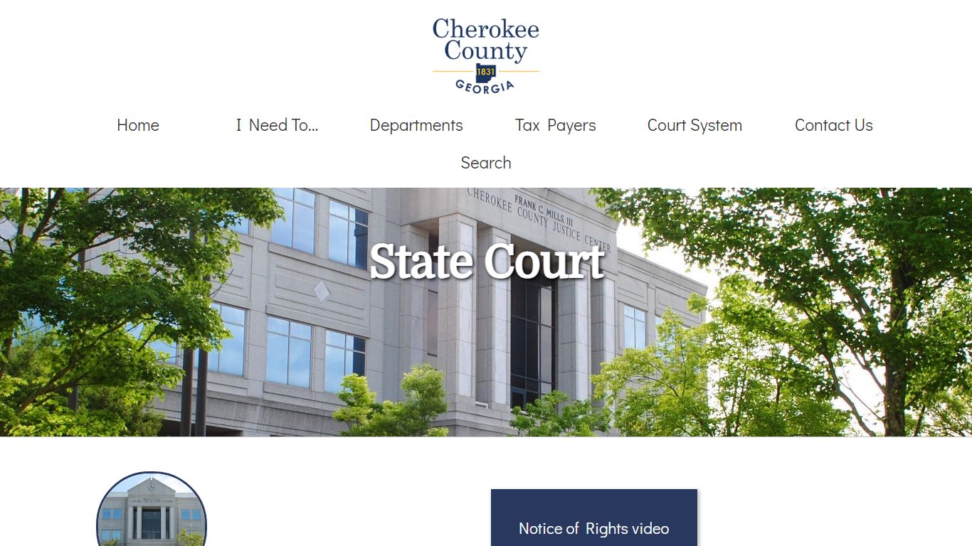 State Court | Cherokee County, Georgia